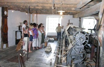 Toutes les machines abritées dans cette ancienne fabrique fonctionnent encore, comme la Mull Jenny, joyau du musée.